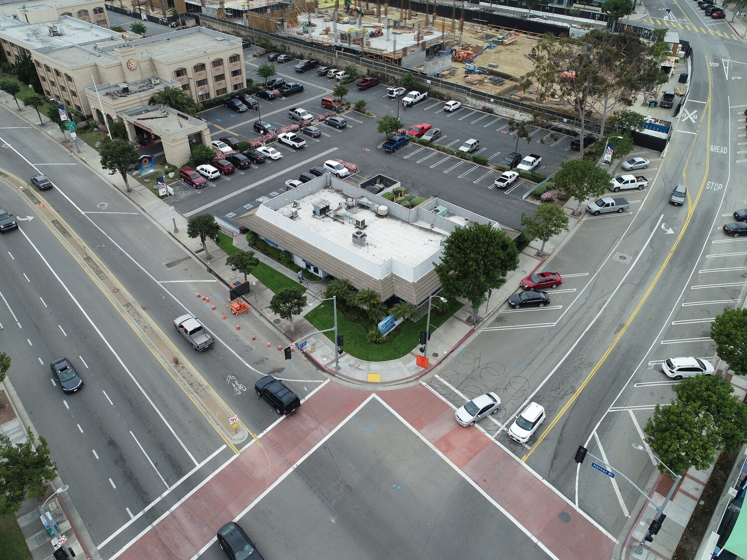 Aerial traffic scan