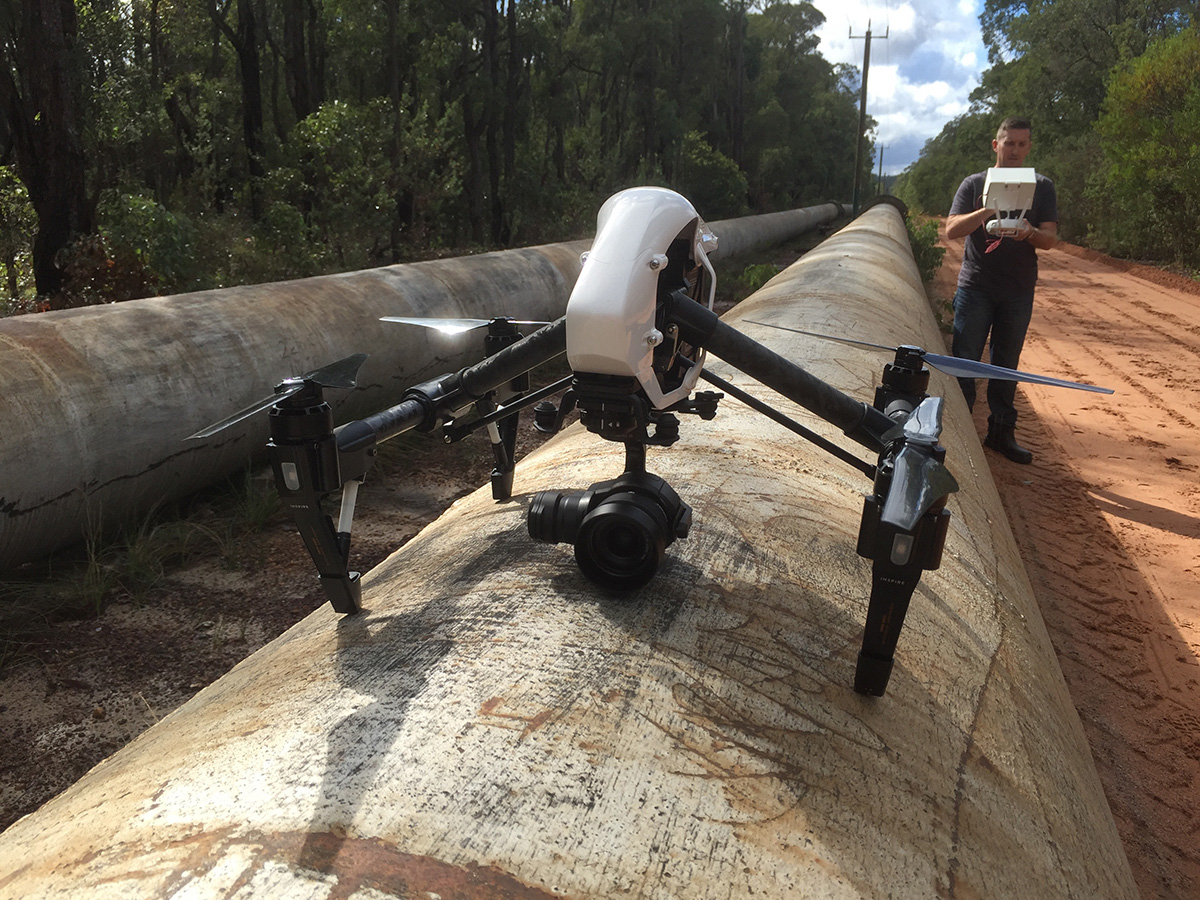 AI-Driven Oil & Gas Inspection Drone