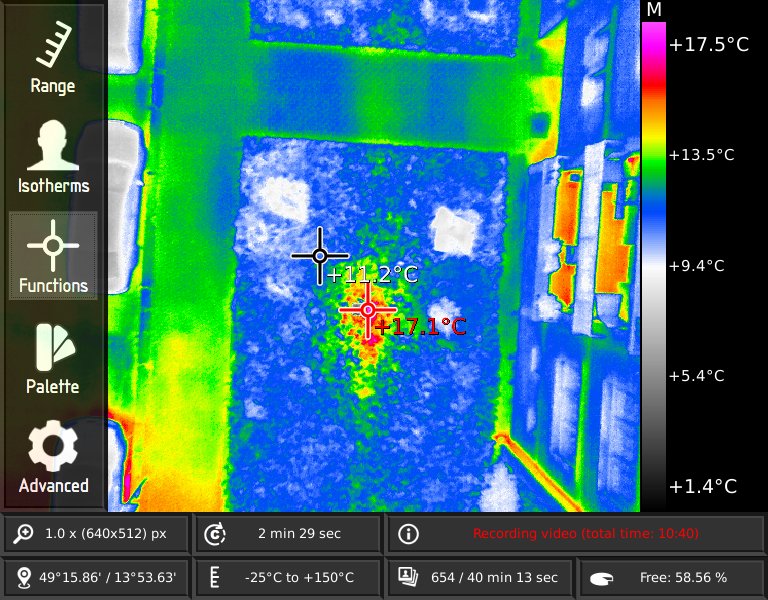 Thermal leak detection